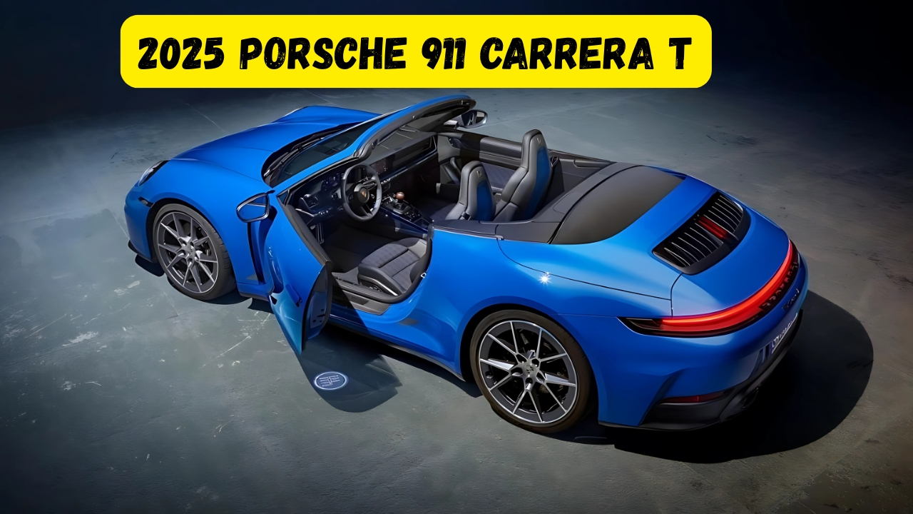 2025 Porsche 911 Carrera T