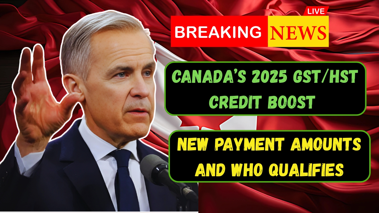 Canada’s 2025 GST/HST Credit Boost