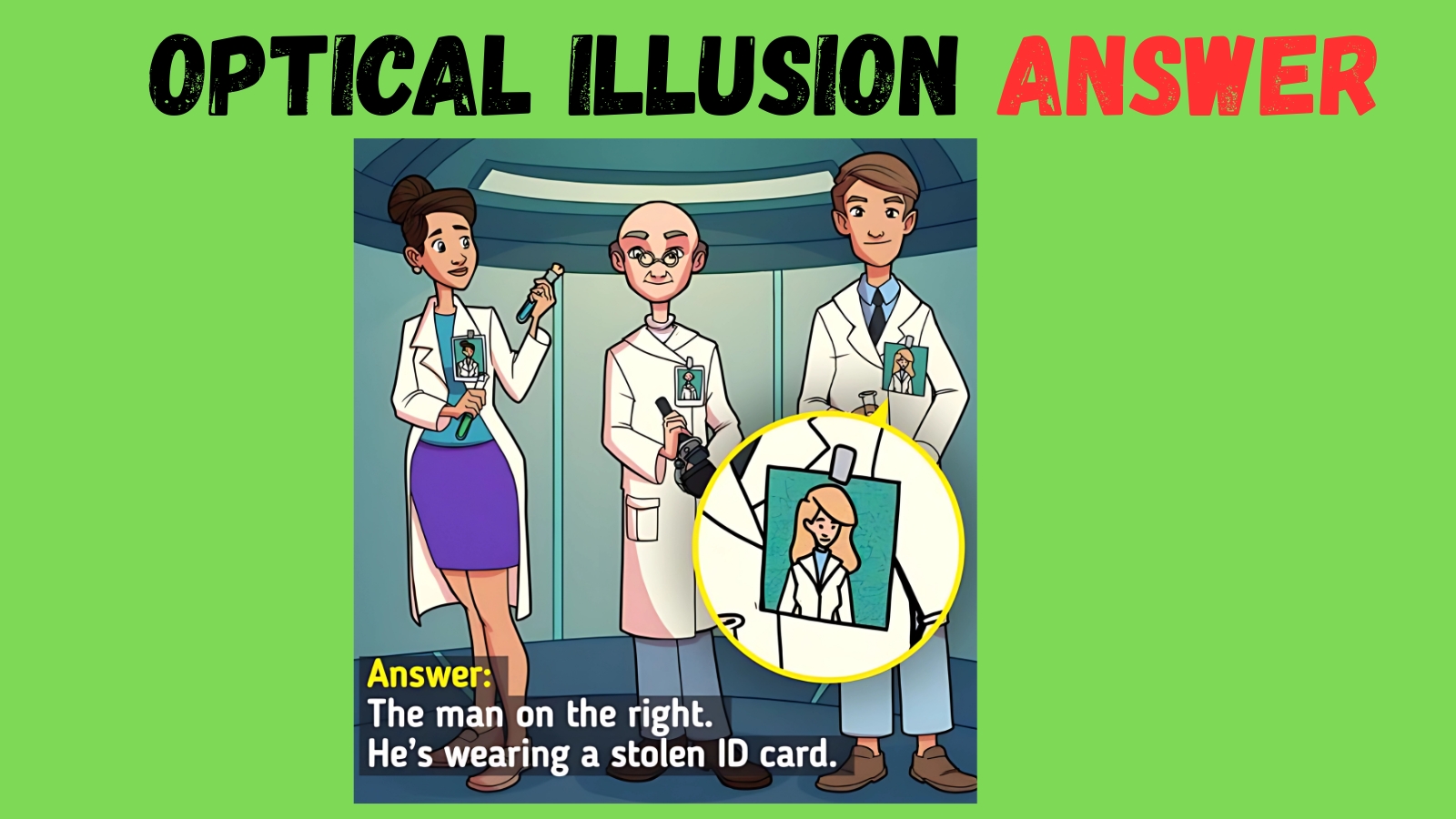 Find The Non-Scientist 