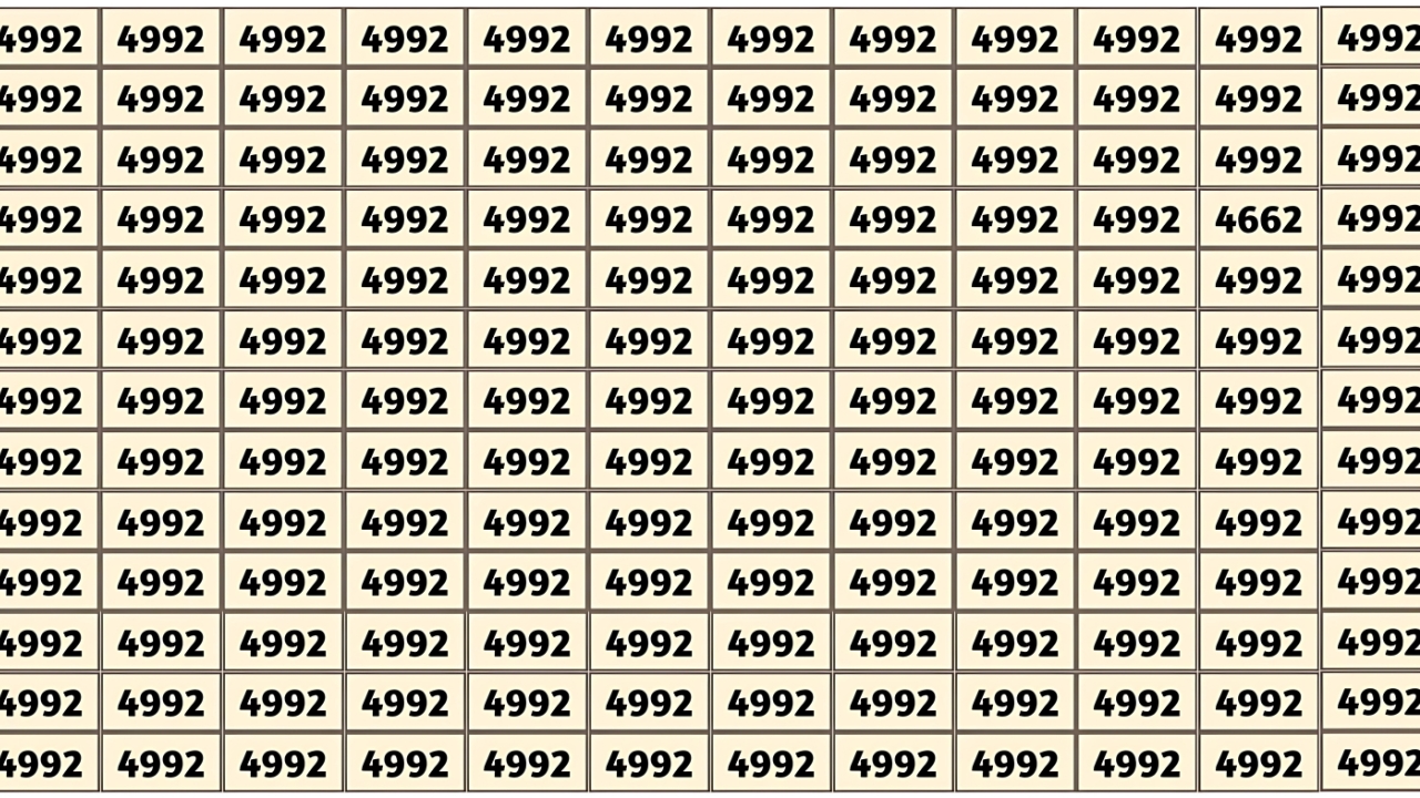 Find the Number 4662