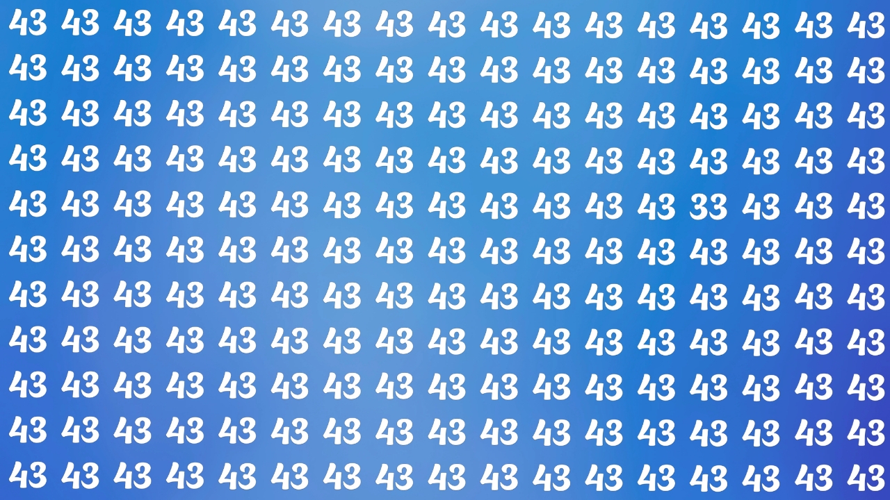 Find The Number 34