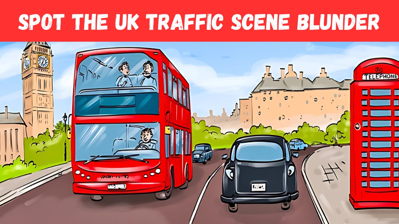UK Traffic Scene Blunder