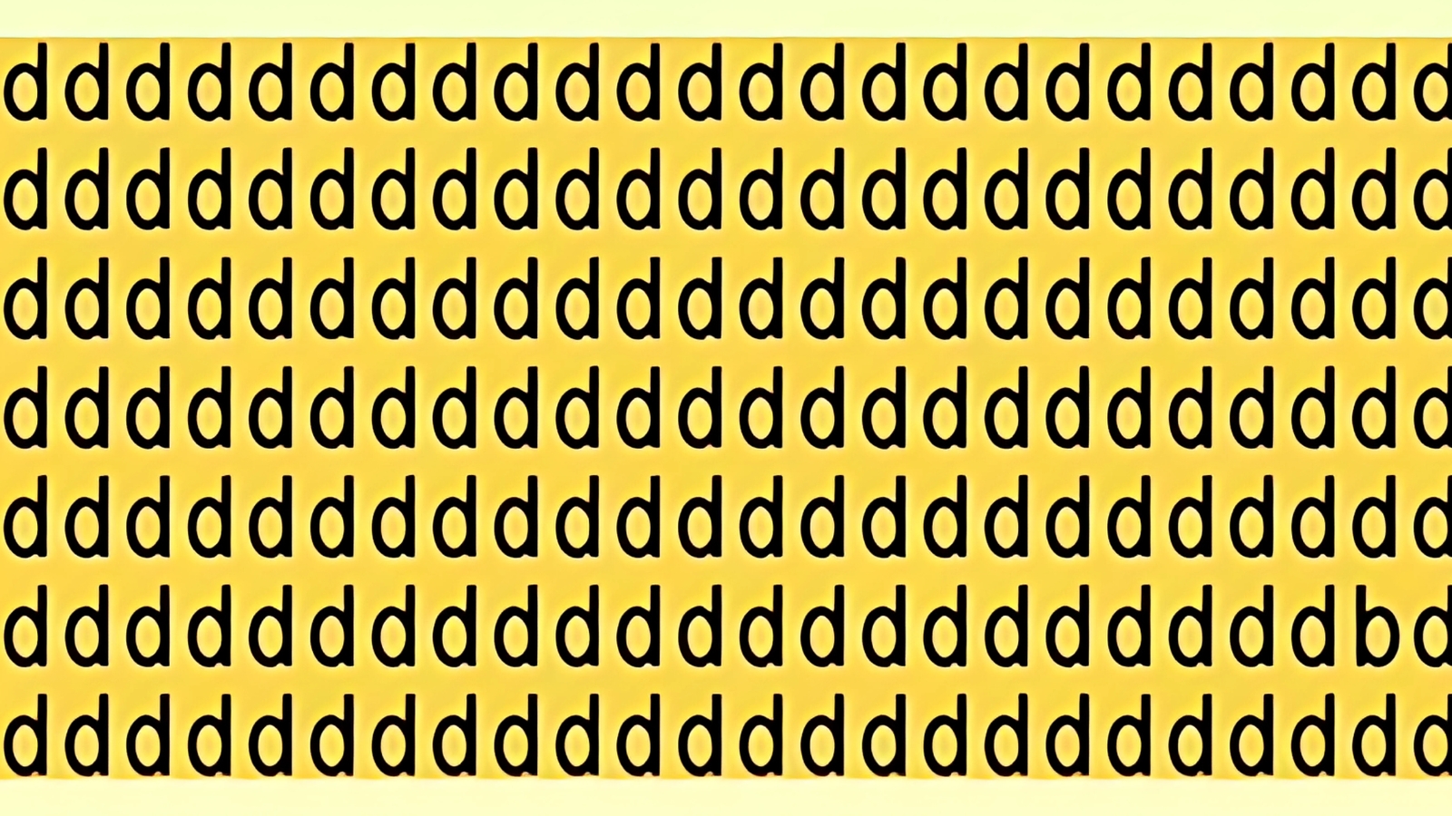 Hidden 'b'