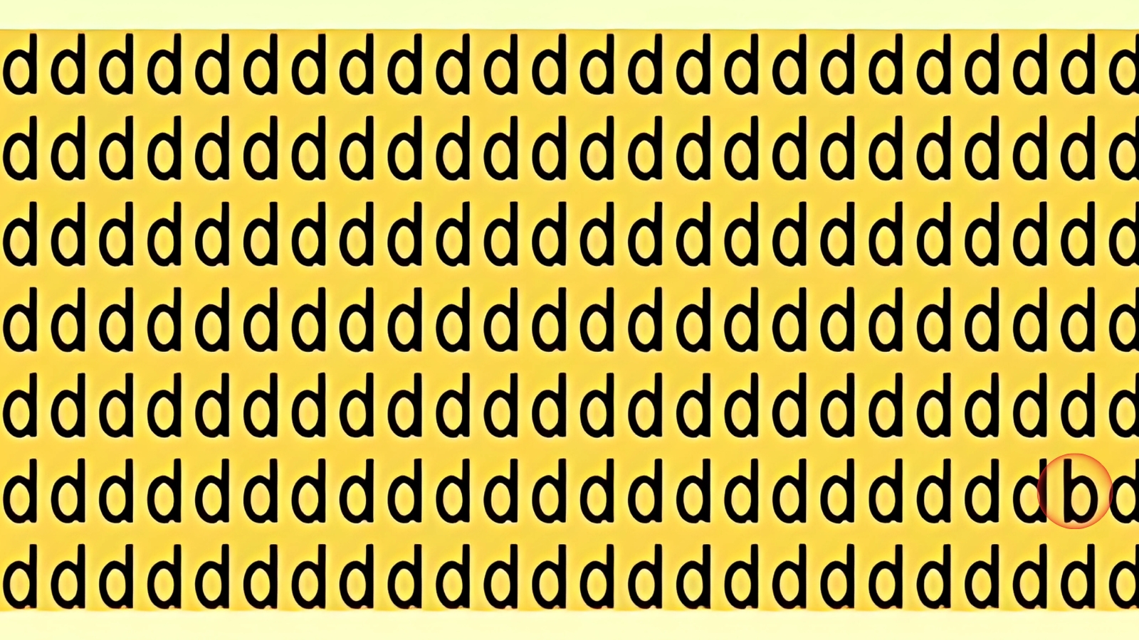 Hidden 'b'