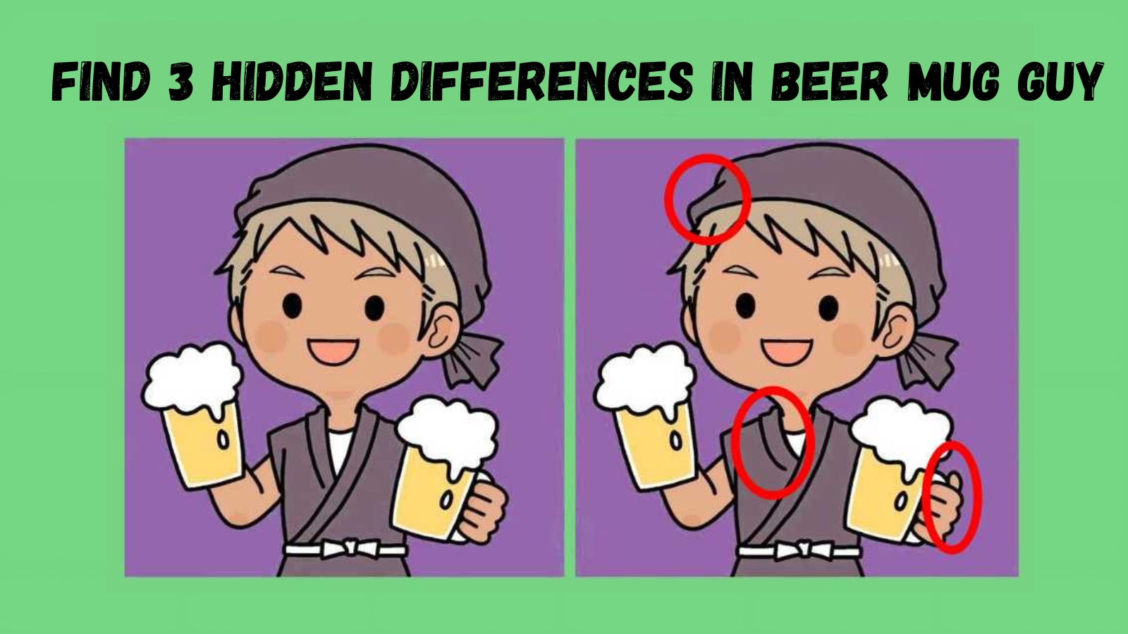 Beer Mug Guy Challenge