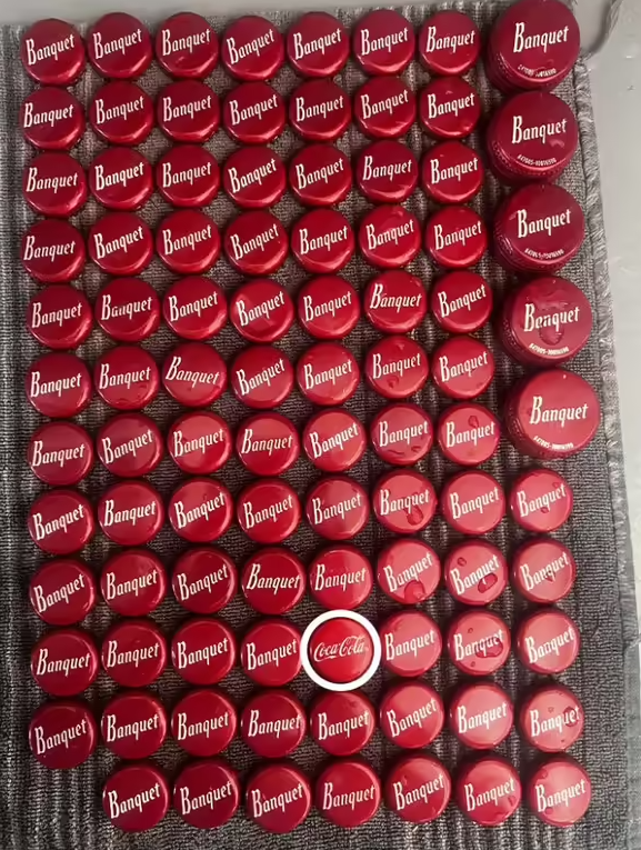 Hidden Coca-Cola Cap