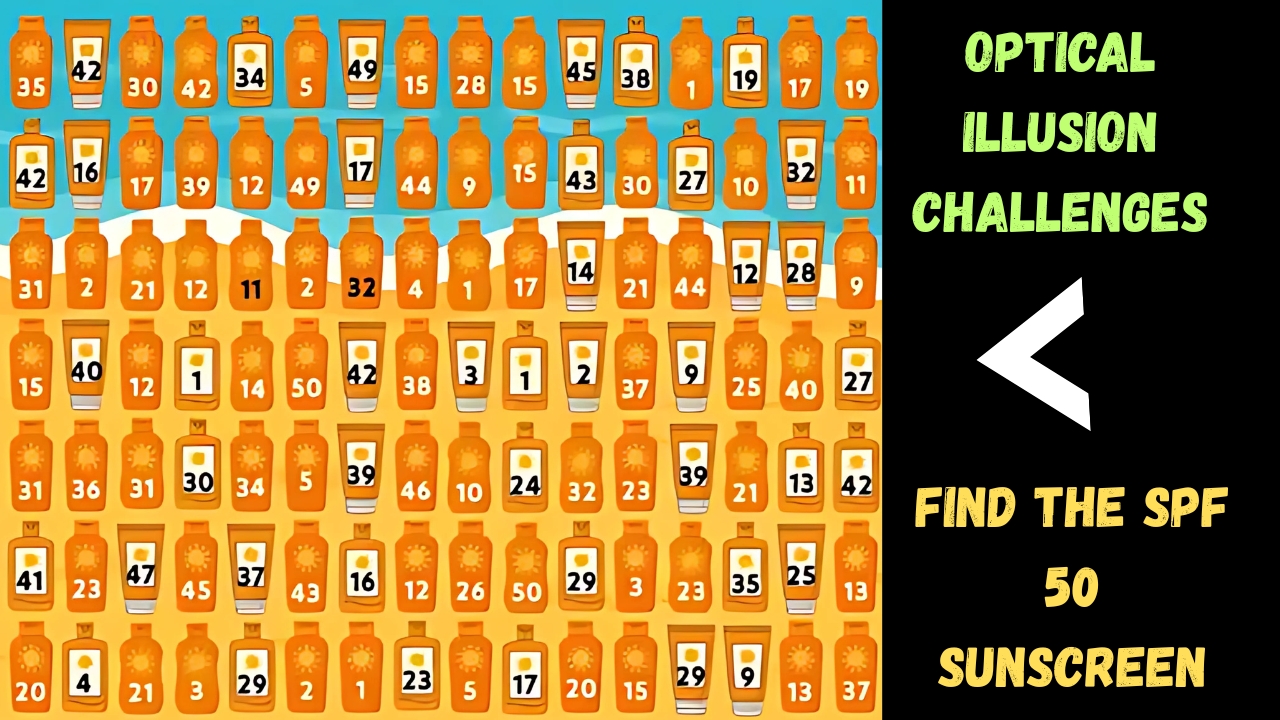 Find the SPF 50 Sunscreen