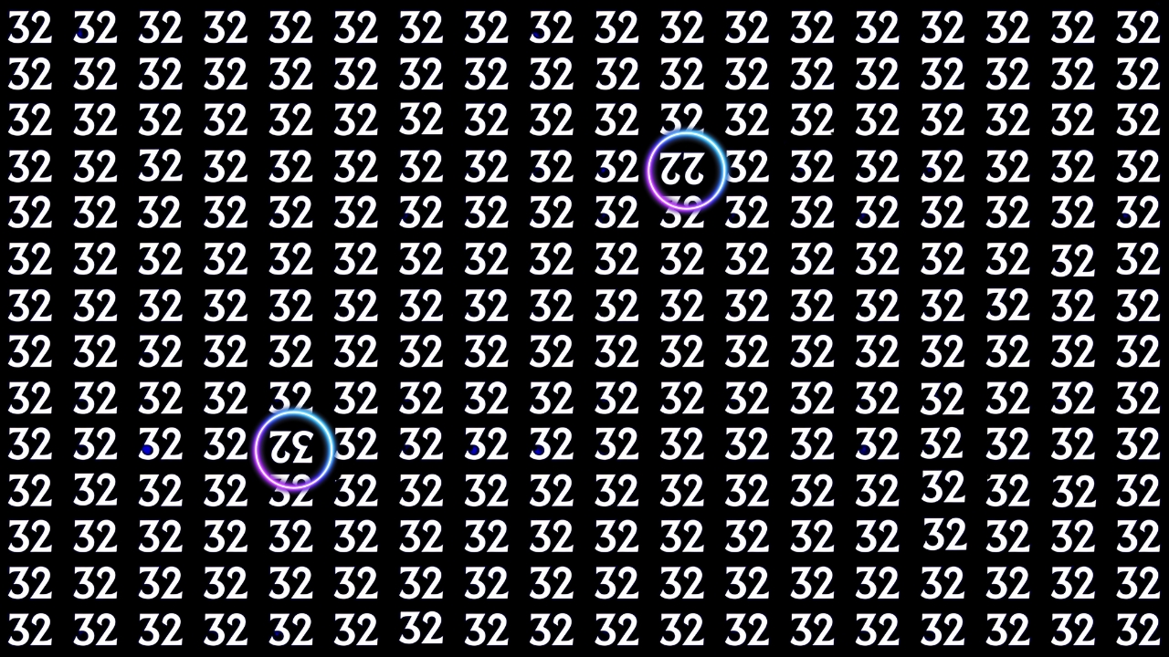 Hidden Numbers 22