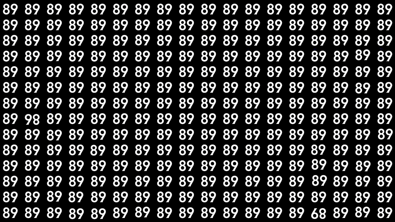 Inverted Numbers 86