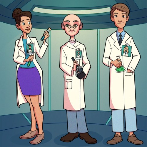Find The Non-Scientist 